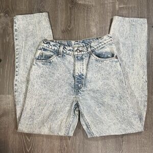 Vintage 90s Levis Acid Wash  Relaxed Fit 550 Jeans 30x34 (27x30.5)